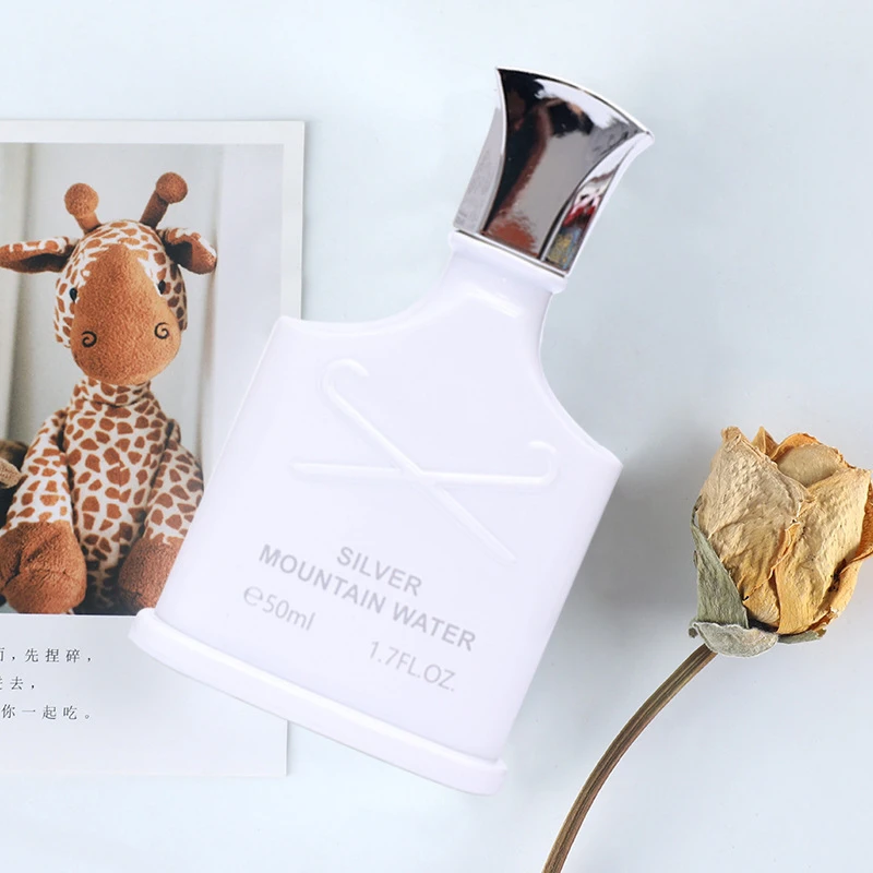 银色山泉香水男士经典清新淡雅持久留香