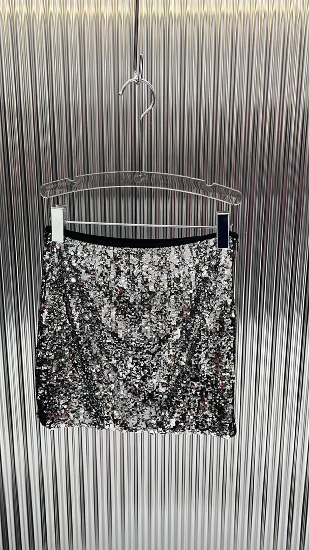 冰雪女王亮片裙爆款单品