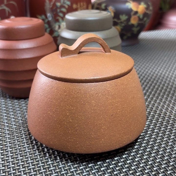 紫砂茶叶罐中高端紫砂茶叶罐