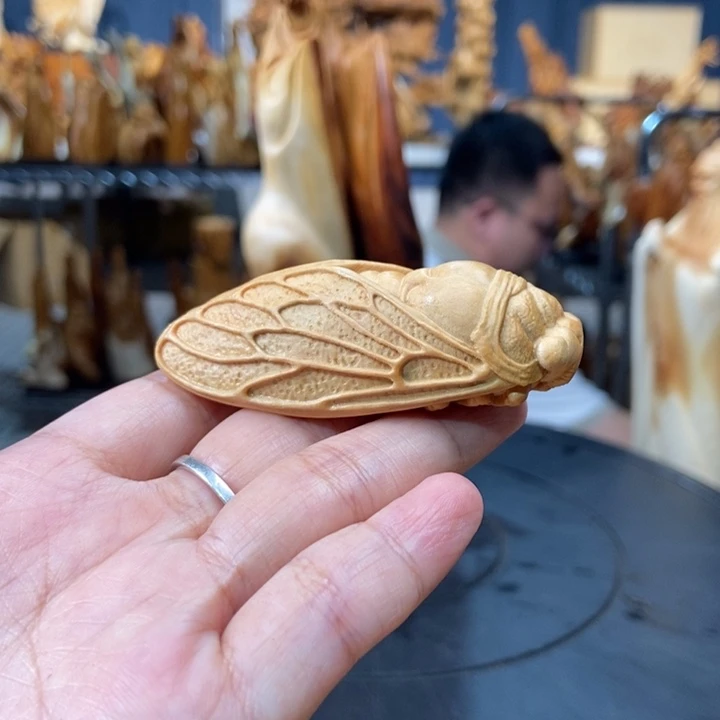 柏木（崖柏）手把件