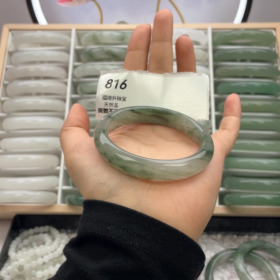 石英质玉未镶嵌手镯816