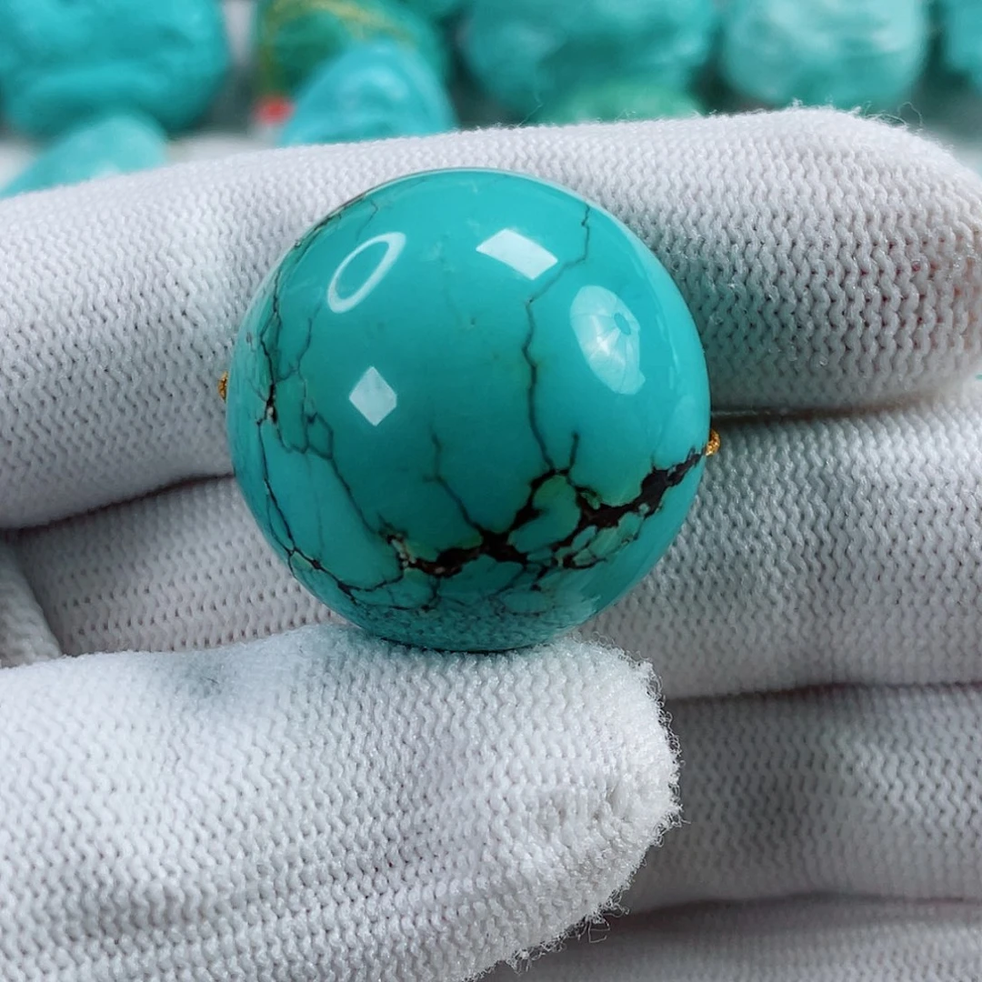 绿松石未镶嵌车挂