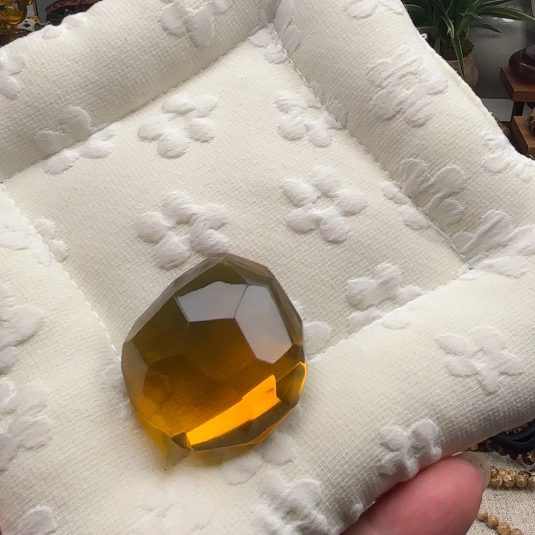 琥珀未镶嵌手链净水蓝珀随型吊坠