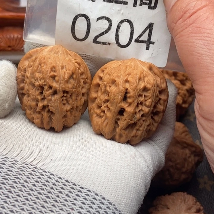 吊坠文玩核桃西北将军全品37