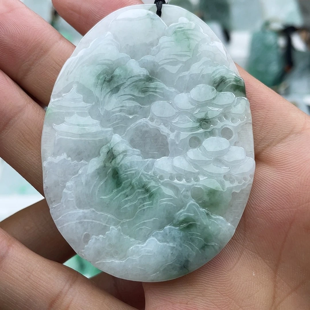 颈饰未镶嵌翡翠翡翠