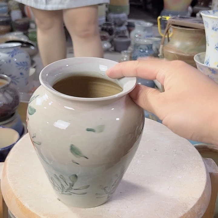 瓷片口9高15 无孔 景德镇陶瓷学院