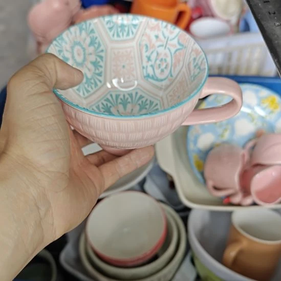 瓷片陶瓷杯碗盘微瑕介意慎拍