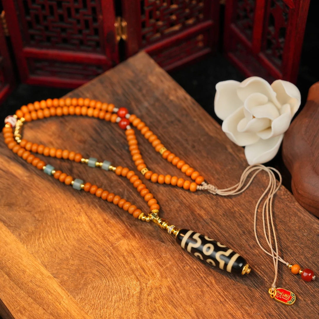 非金属木质吊坠 七Y珠珠吊坠LNR0200102