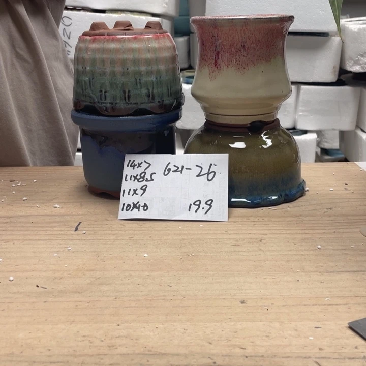 紫砂花盆多肉花盆微瑕26