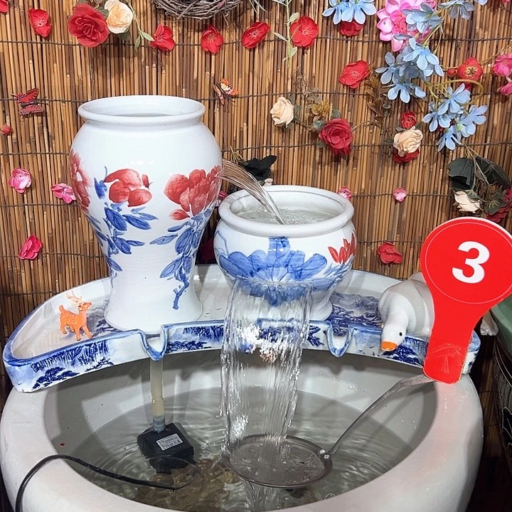 福***里不锈钢60青花流水