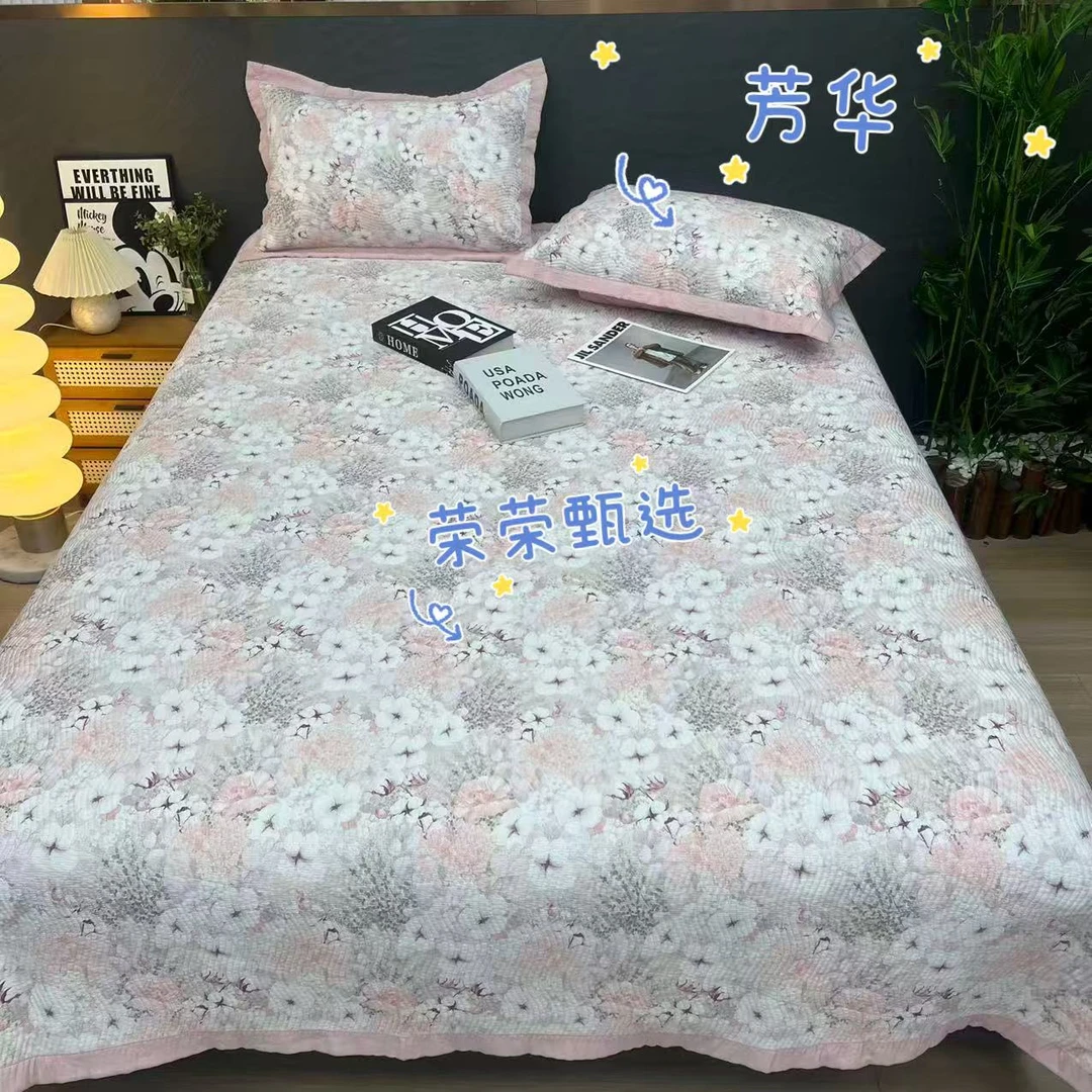 【RR荣荣】芳华-莱赛尔天丝圆角床盖三件套230*250枕套48*74