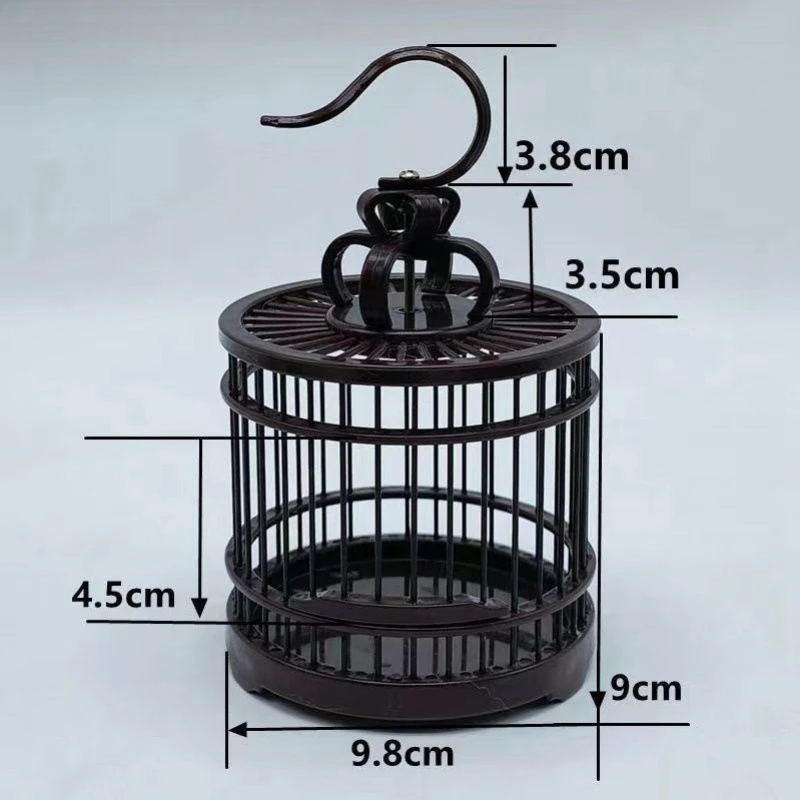 蝈蝈笼蝈蝈笼子新款圆形新款圆形带葫芦2025款蝈蝈笼鸣虫爬虫AAA