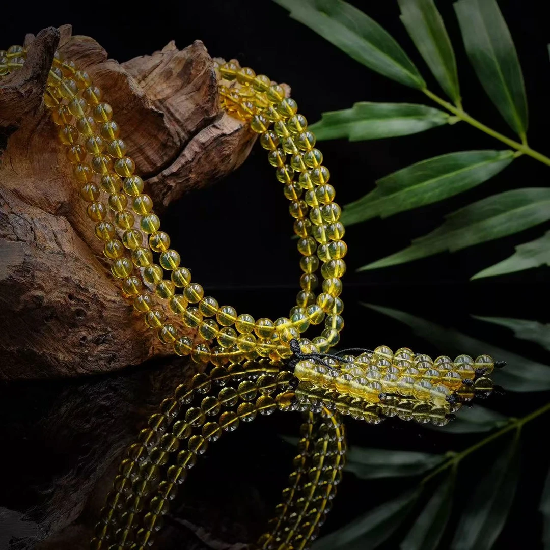 【缪老师严选】SJ1752 蓝珀多圈手链 多样性发其一