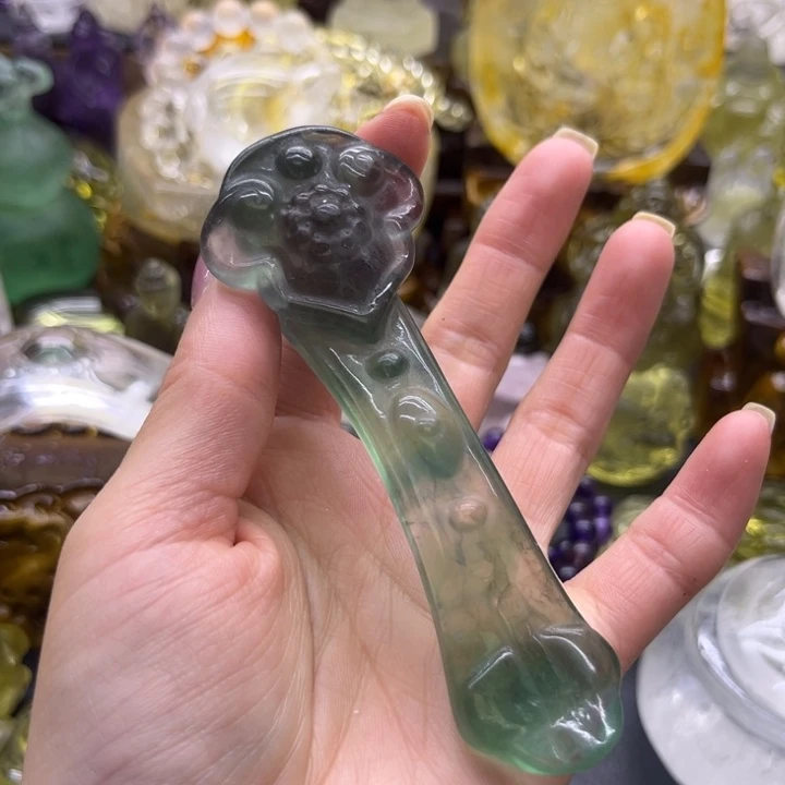 珠宝半成品水晶未镶嵌摆件