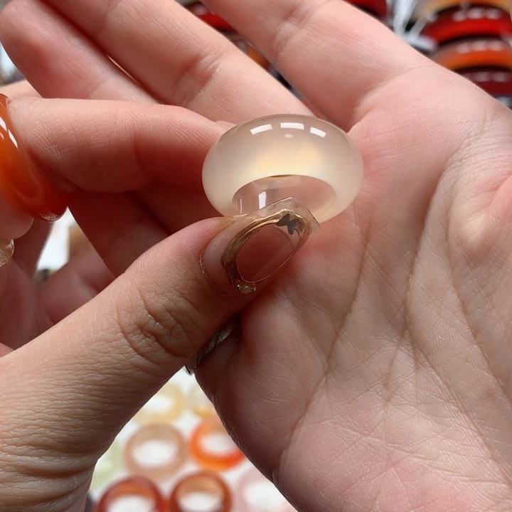 玛瑙/玉髓手串未镶嵌a*