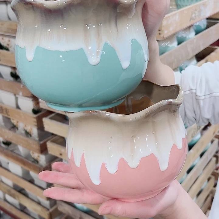 陶瓷陶瓷多肉植物花盆