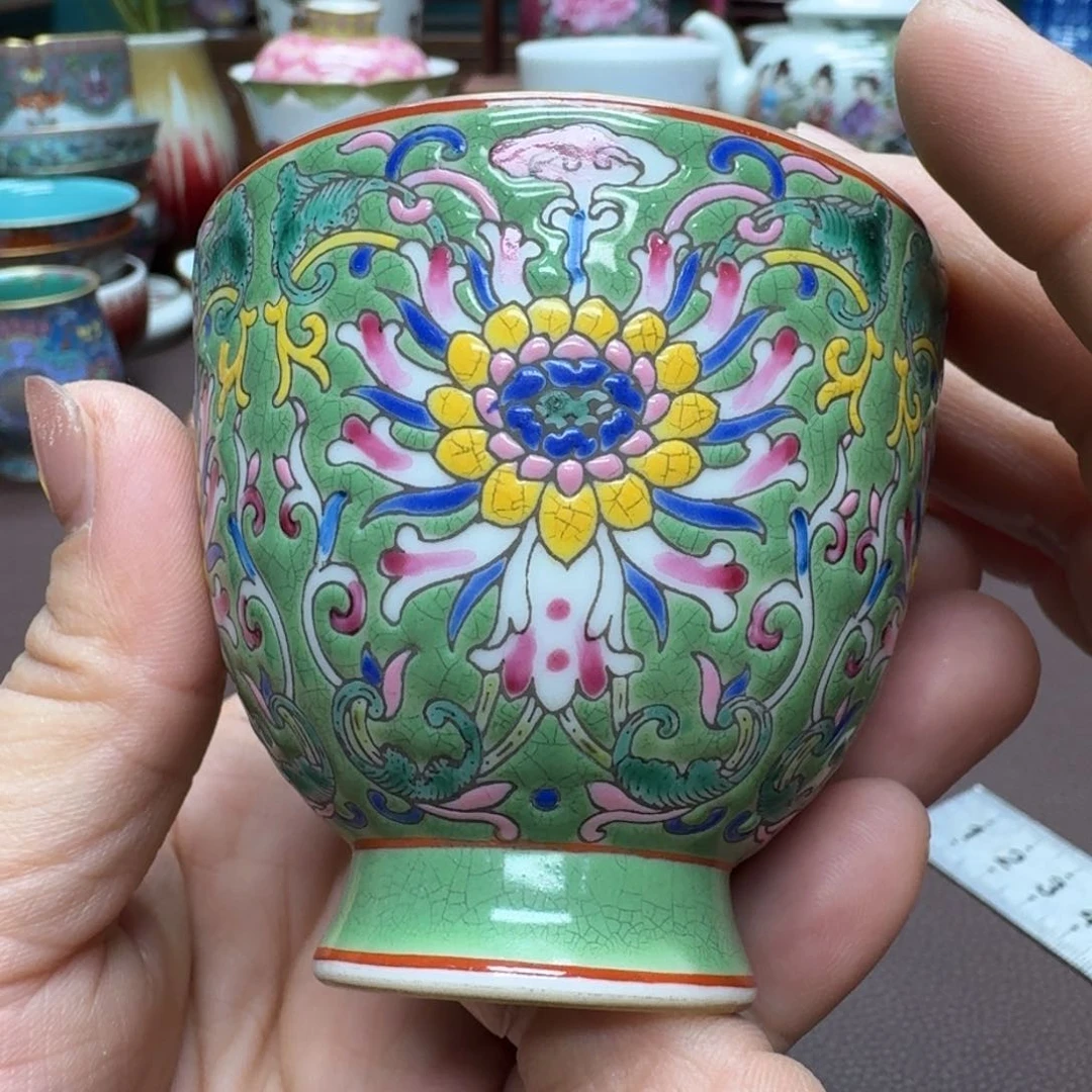 瓷片景德镇仿古手工制作精品展示