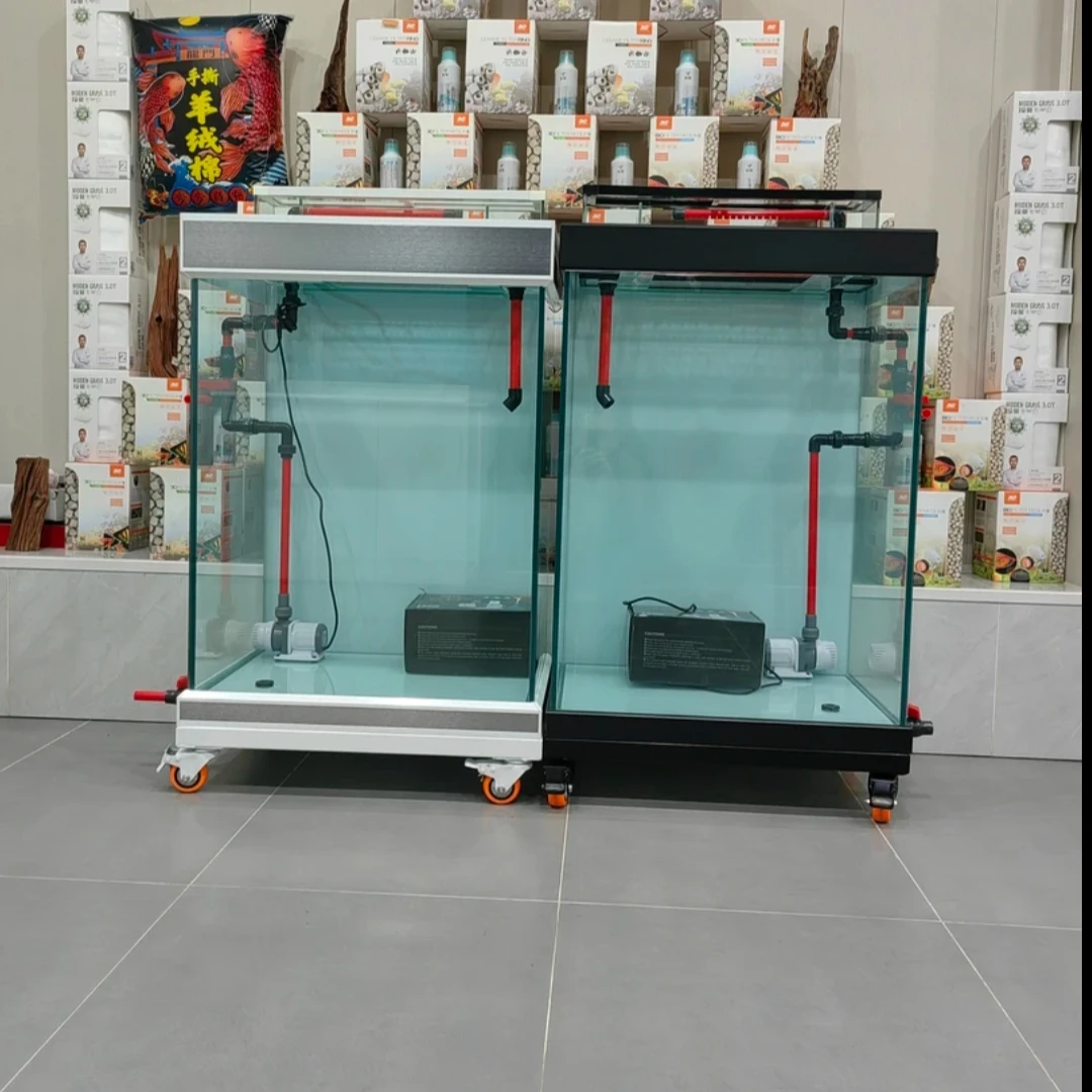 超白玻璃困水缸养海水化盐桶鱼缸治疗缸静音可移动