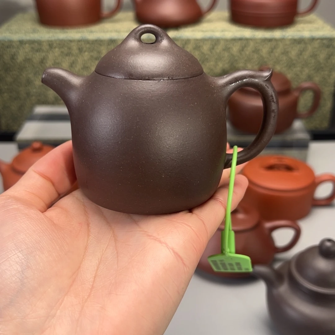 紫砂茶壶天青泥秦权150c c