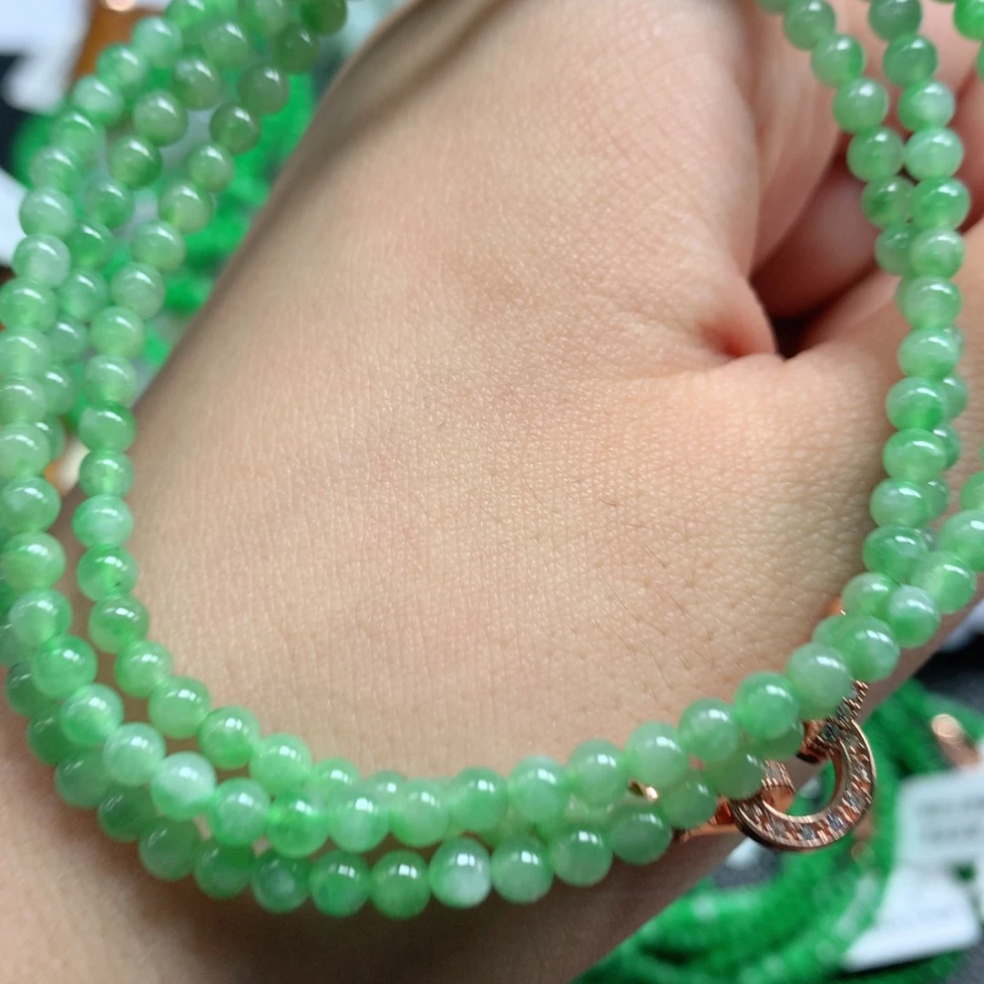 未镶嵌手链翡翠翡翠