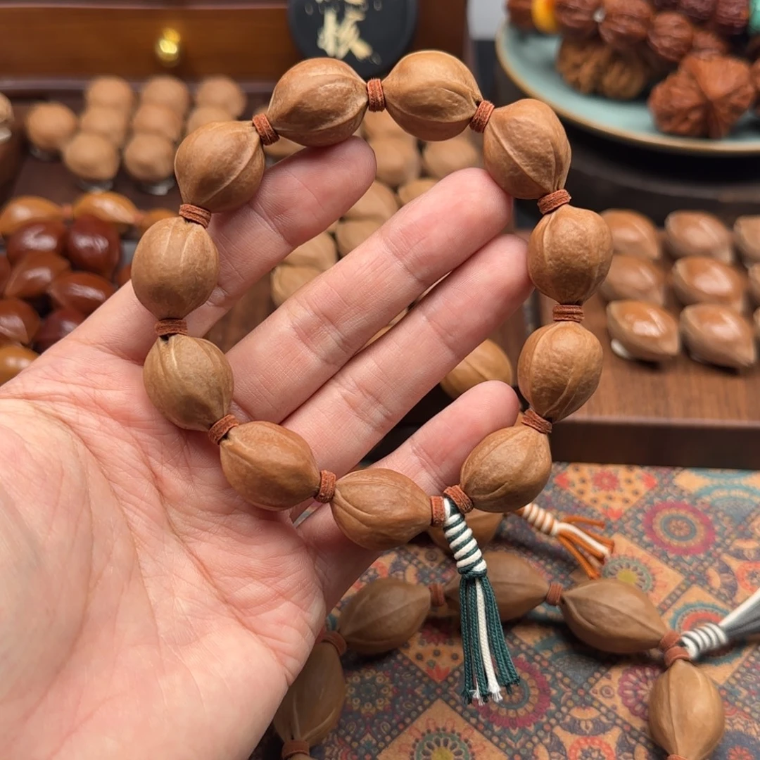 手串橄榄核1.8✖️2.3短圆放漏