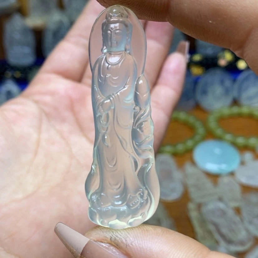 【闪购商品】蛇纹石玉颈饰未镶嵌