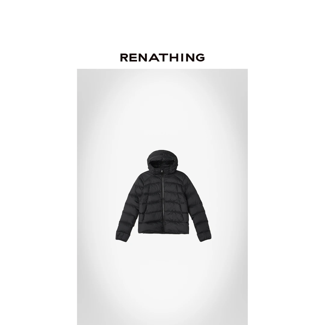 【RENATHING】立体保暖连帽羽绒服
