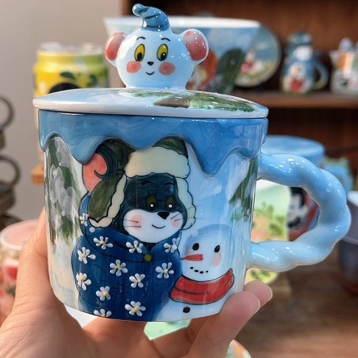 陶景德镇釉下手绘陶瓷