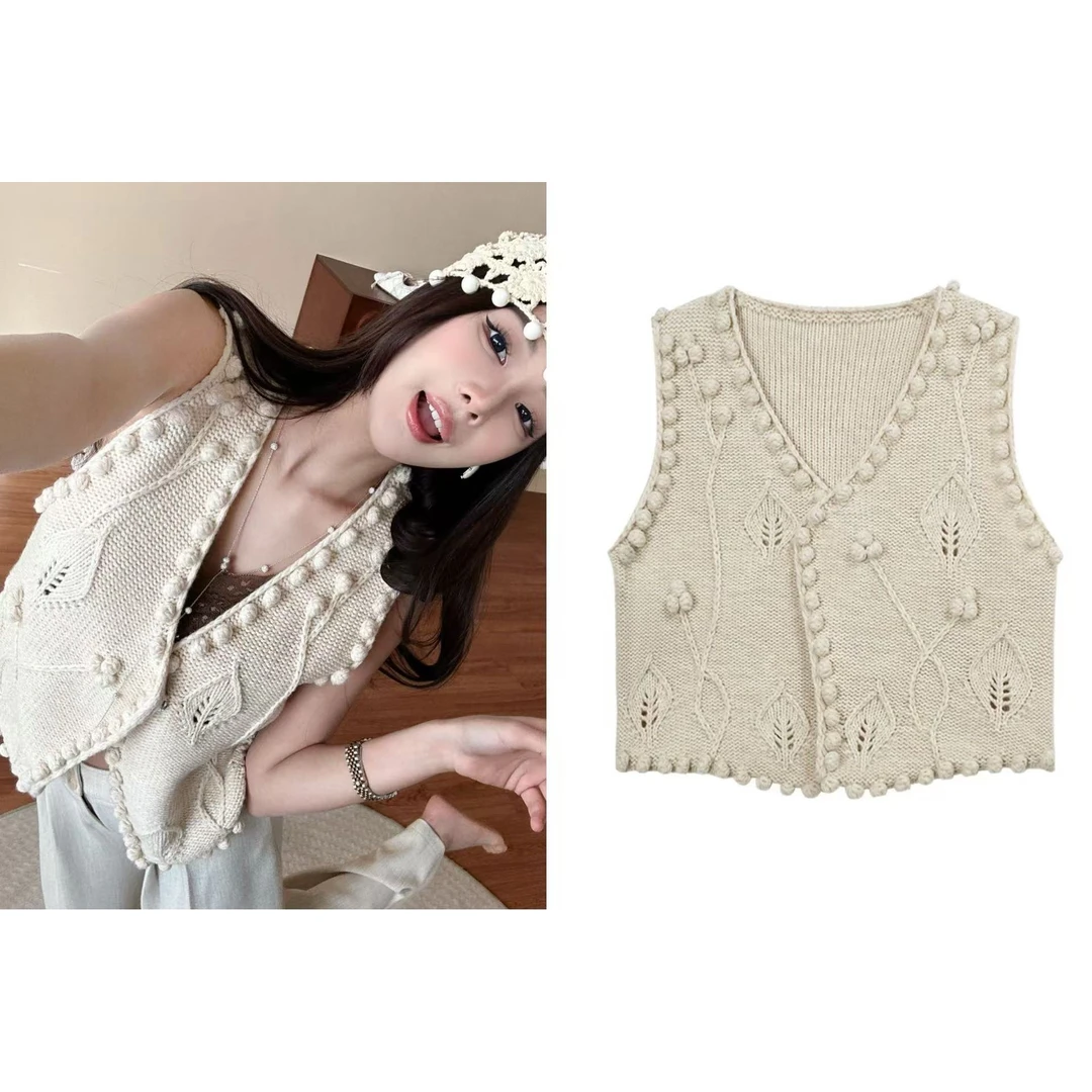 清清利达 NEW DADADA【布达佩斯】高级感休闲百搭马甲TRC3660