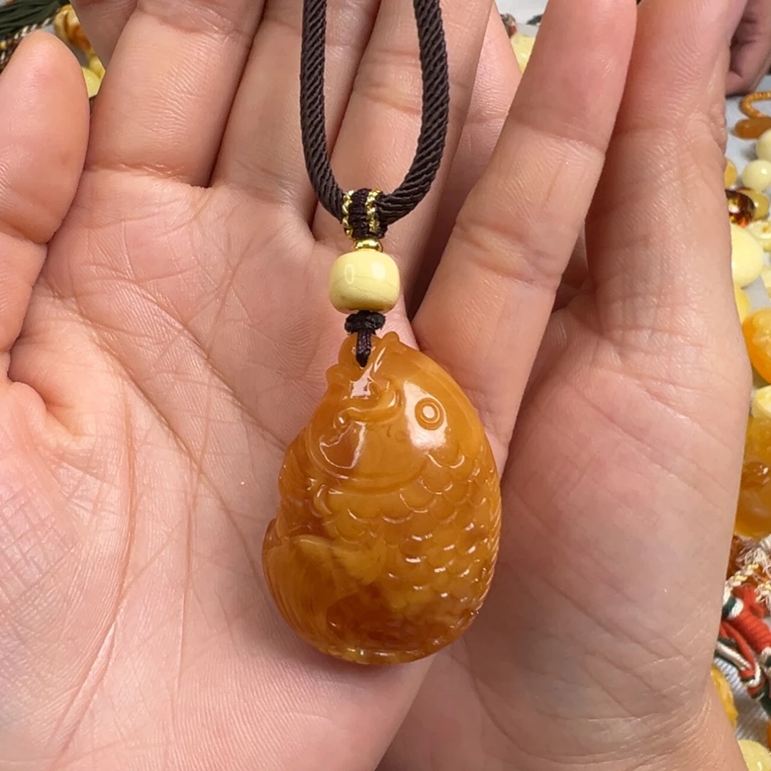 蜜蜡未镶嵌裸石蜜蜡