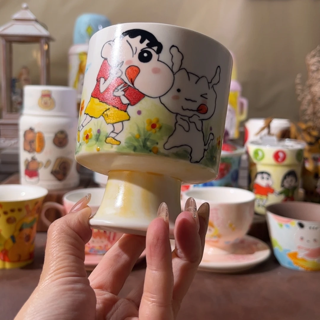 景德镇陶瓷手绘文创水杯