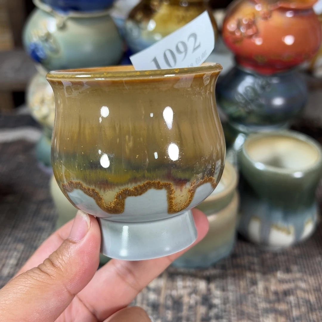 口6 手工花盆满30包邮