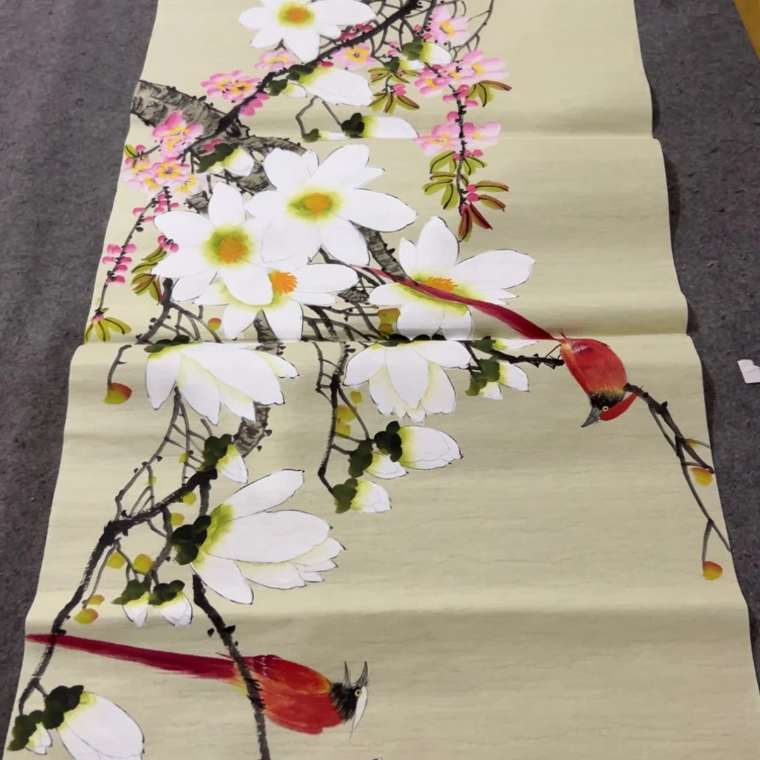 国画国画作品画心一张