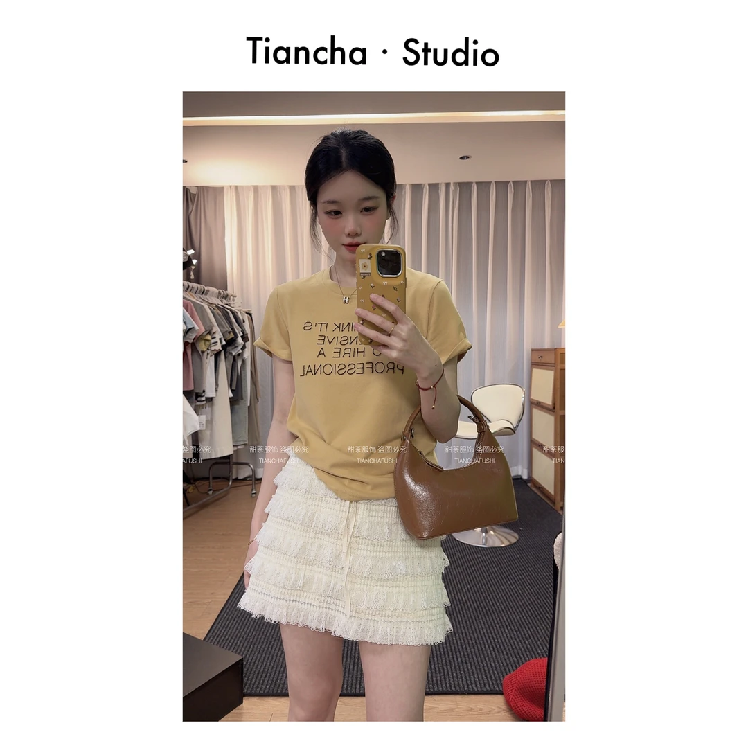 sweet c【蛋糕裙】Z790#蛋糕裙女夏季短款韩风ins半身短裙