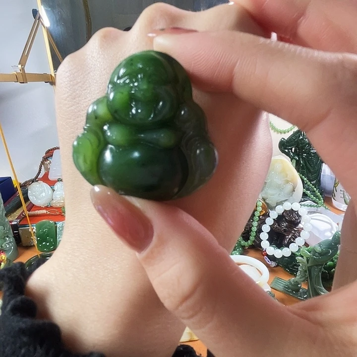 和田玉（碧玉）未镶嵌颈饰