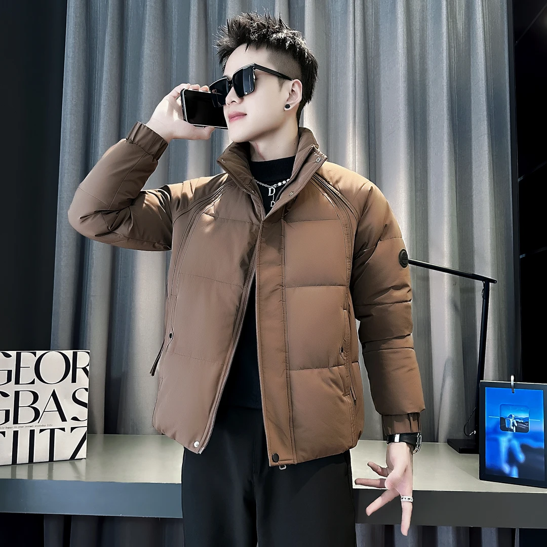 冬季男士立领加厚棉袄2025新款潮牌痞帅短款棉衣外套休闲百搭棉服