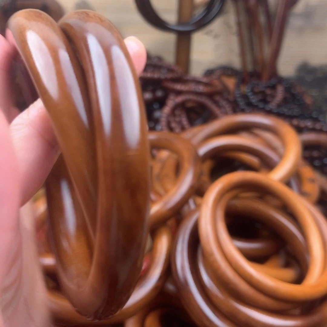 S***波80内径枣木乾坤圈老料