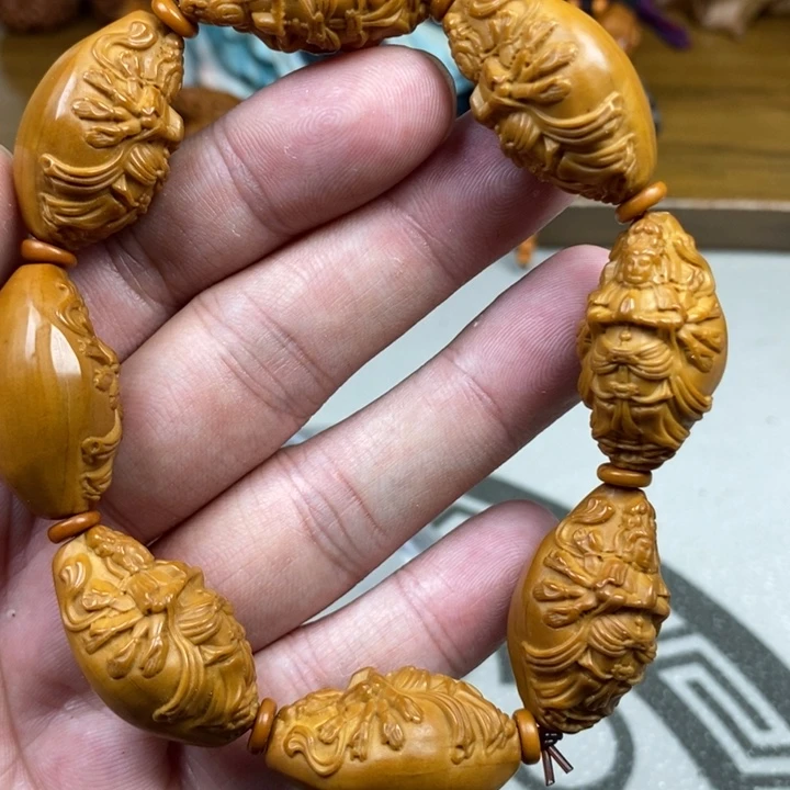手串/手链橄榄核橄榄核雕工艺手串