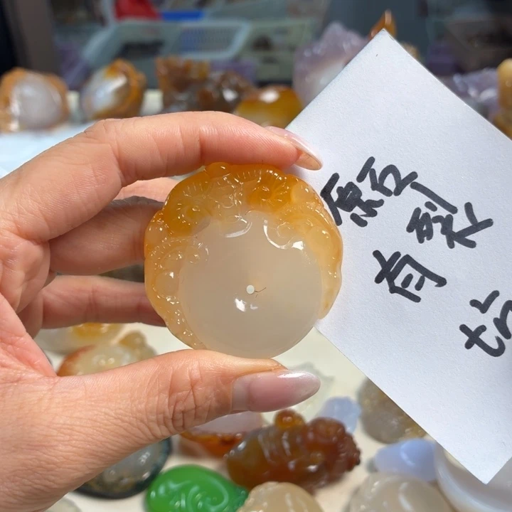 未镶嵌吊坠(不含链)玛瑙/玉髓