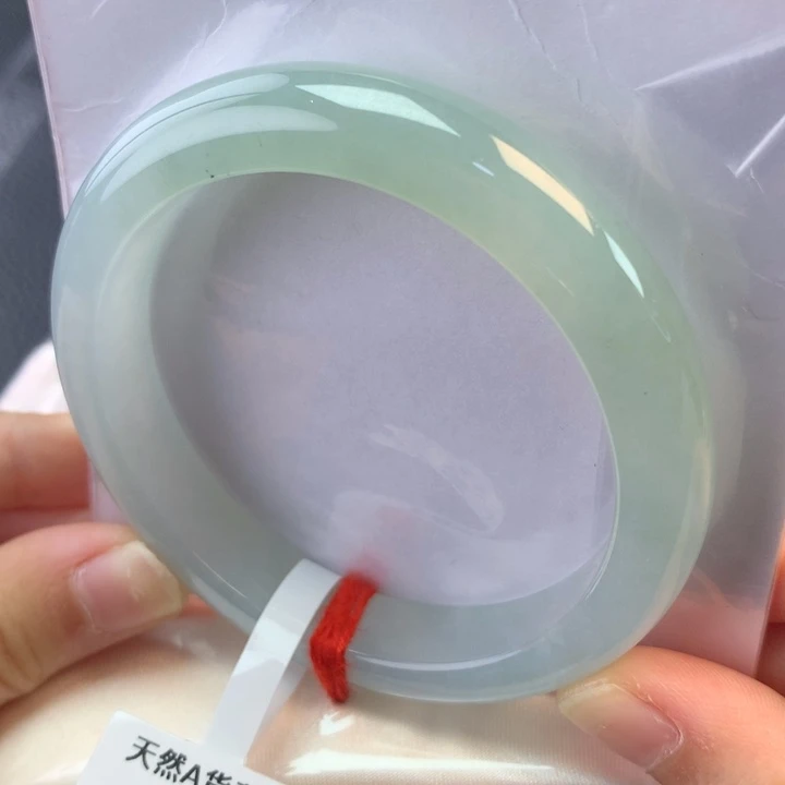 翡翠未镶嵌手镯56圈