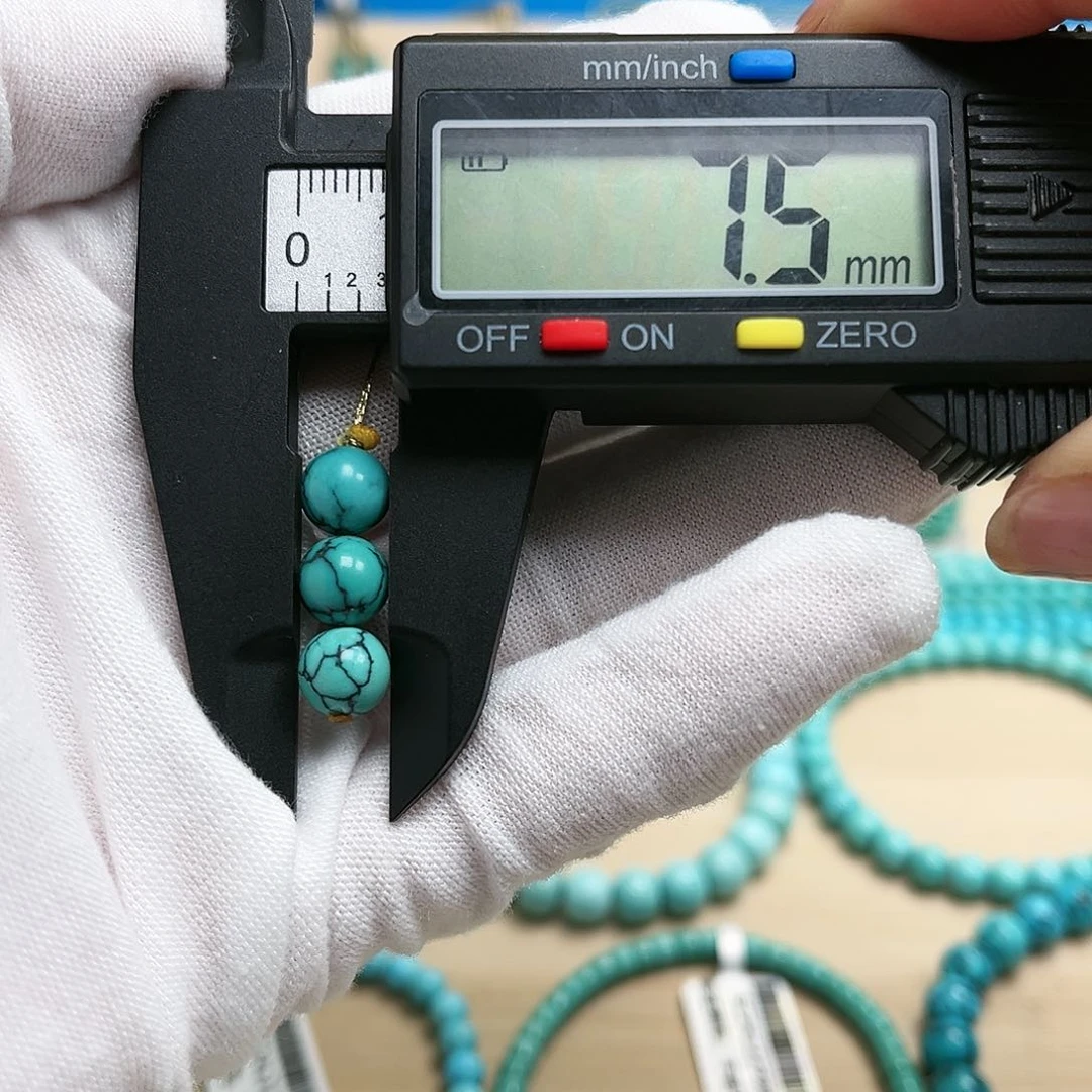 绿松石圆珠未镶嵌