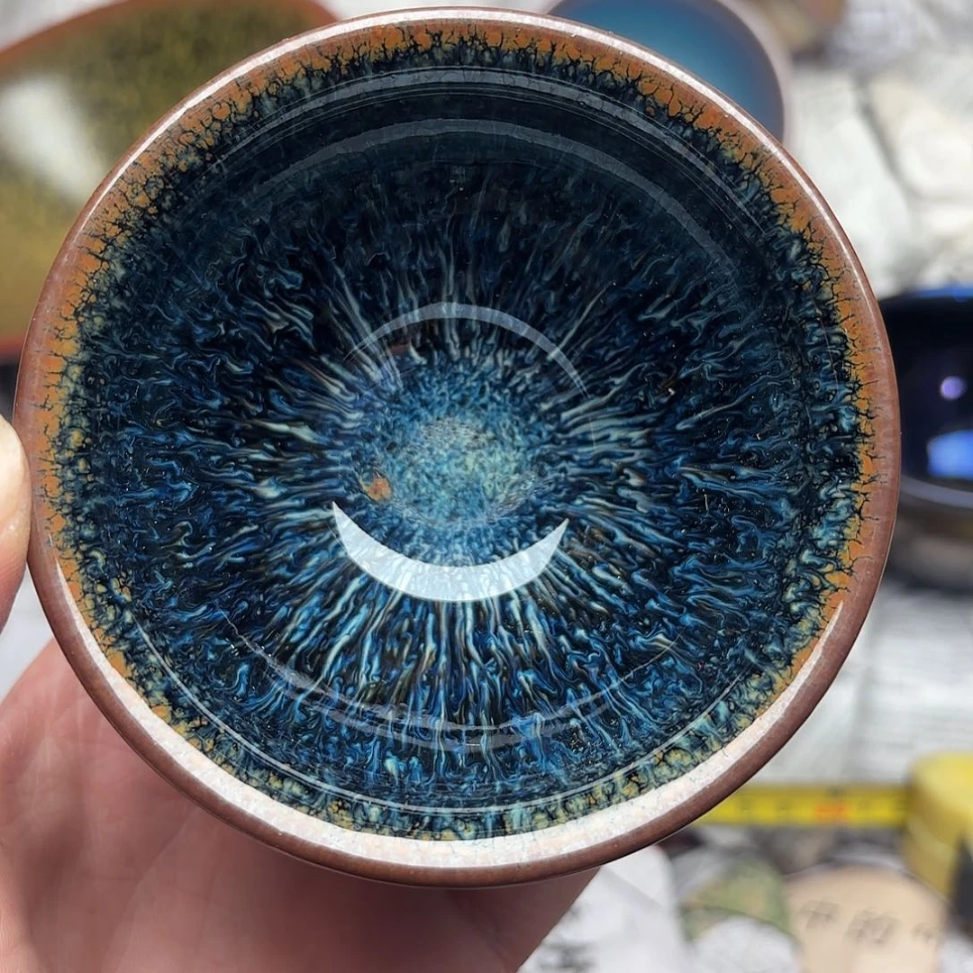 茶盏微瑕建盏主人杯一只