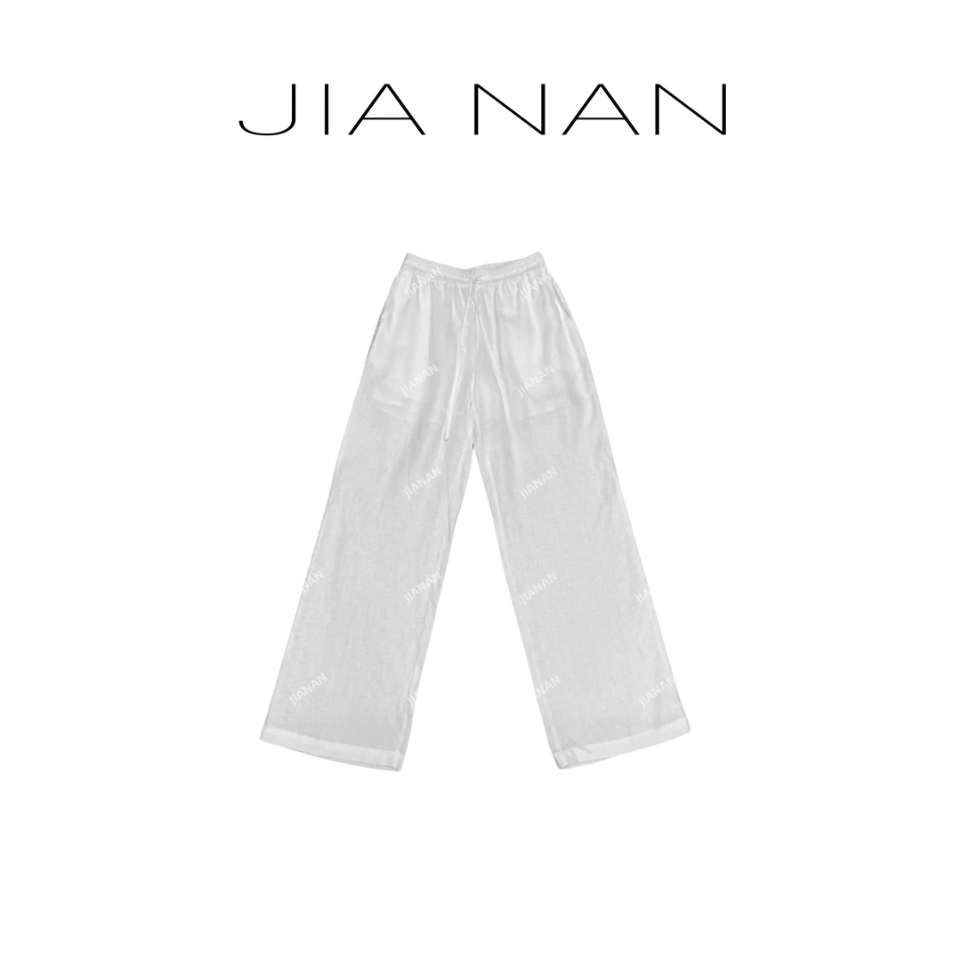 成人多色亚麻裤7317