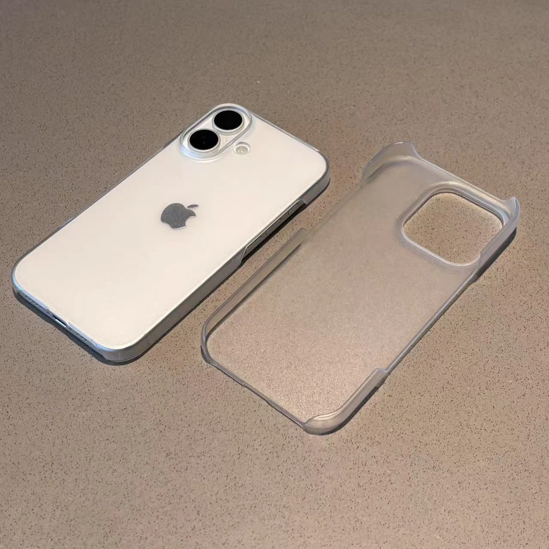 闪度侠创意半包PC磨砂硬壳适用iPhone16pro手机壳华为vivoppo小米