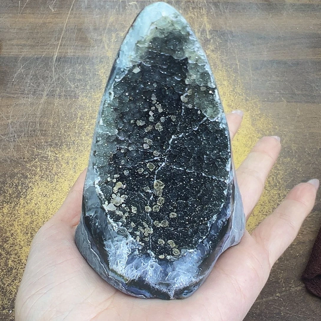 紫晶未镶嵌摆件福利