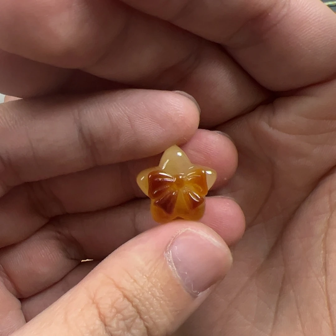 琥珀珠宝奇石未镶嵌?**橘