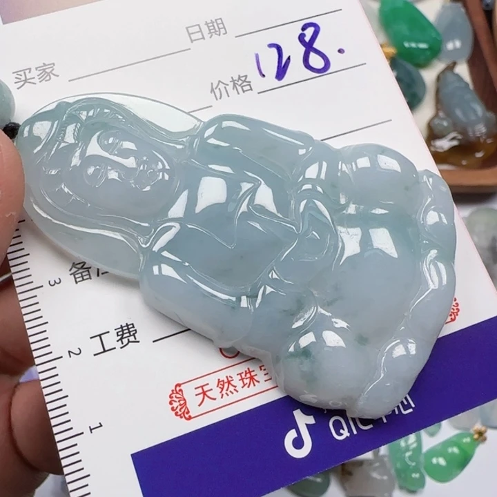 落***锦定制翡翠未镶嵌         16