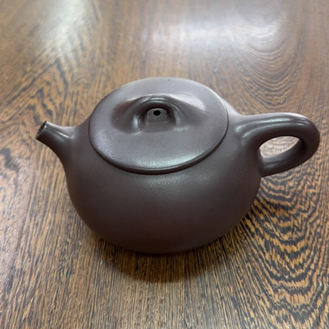 宜兴紫砂壶老壶手工220cc纯手工手工紫砂壶