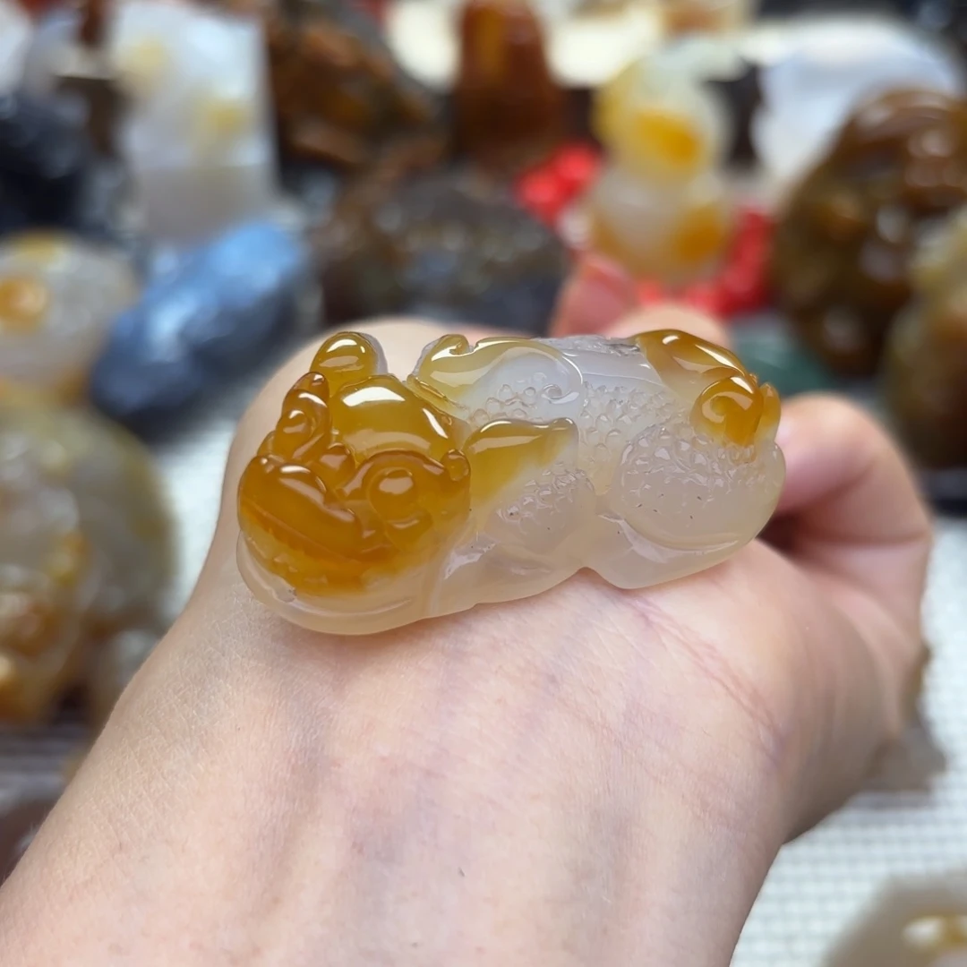 未镶嵌挂件玛瑙/玉髓
