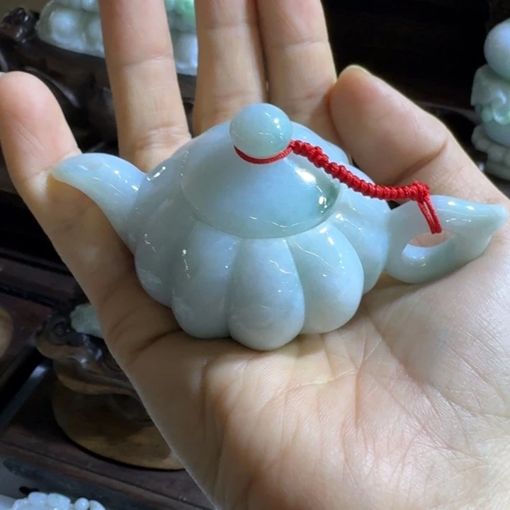 翡翠未镶嵌把件把把胡